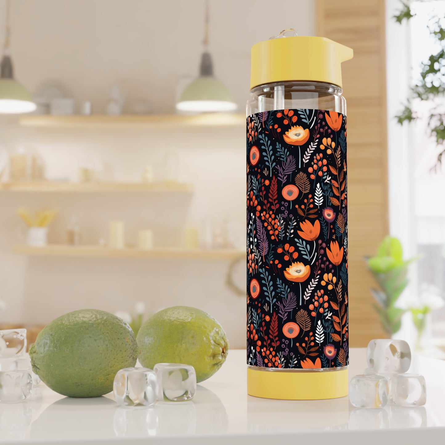 Autumn Bloom Infuser Water Bottle