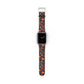 Autumn Bloom Floral Patterned Watch Band - Boho Chic Accessory, Gift for Her, Adjustable Strap for Smartwatch, Trendy Wristband, Floral Design.