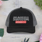 Embroidered  'ELOHIM GENESIS 1:1' Snapback Cap, Faith-Based Trucker Hat, Christian Gifts, Stylish Headwear, Religious Apparel, Perfect for Summer