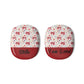 AirPod Max Case — Floral Red Bows Personalized 'I Am Loved' Design