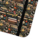 Book Stack Floral Flip iPhone and Samsung Phone Case — Vintage Library Wallet Cover.