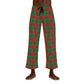 Green Men's Pajama Pants (AOP)