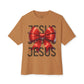 JESUS Charm Unisex Oversized Bella Canvas Boxy Tee