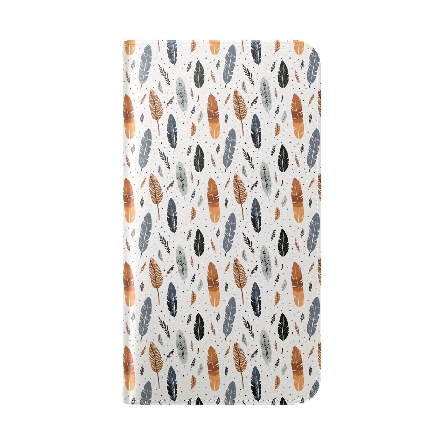 Whispering Feathers iPhone and Samsung Flip Cases