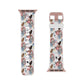 Study Chic Stylish Apple Watch Band - Floral Vintage Design for Trendsetters