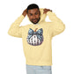 Polka Dot Pumpkin Charm Lightweight Hooded Sweatshirt