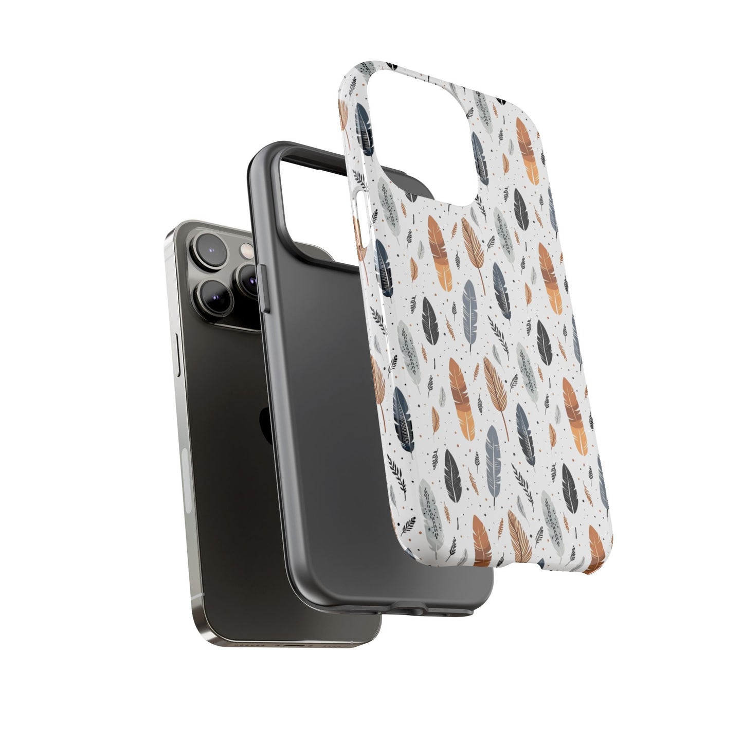 Whispering Feathers iPhone Tough Cases