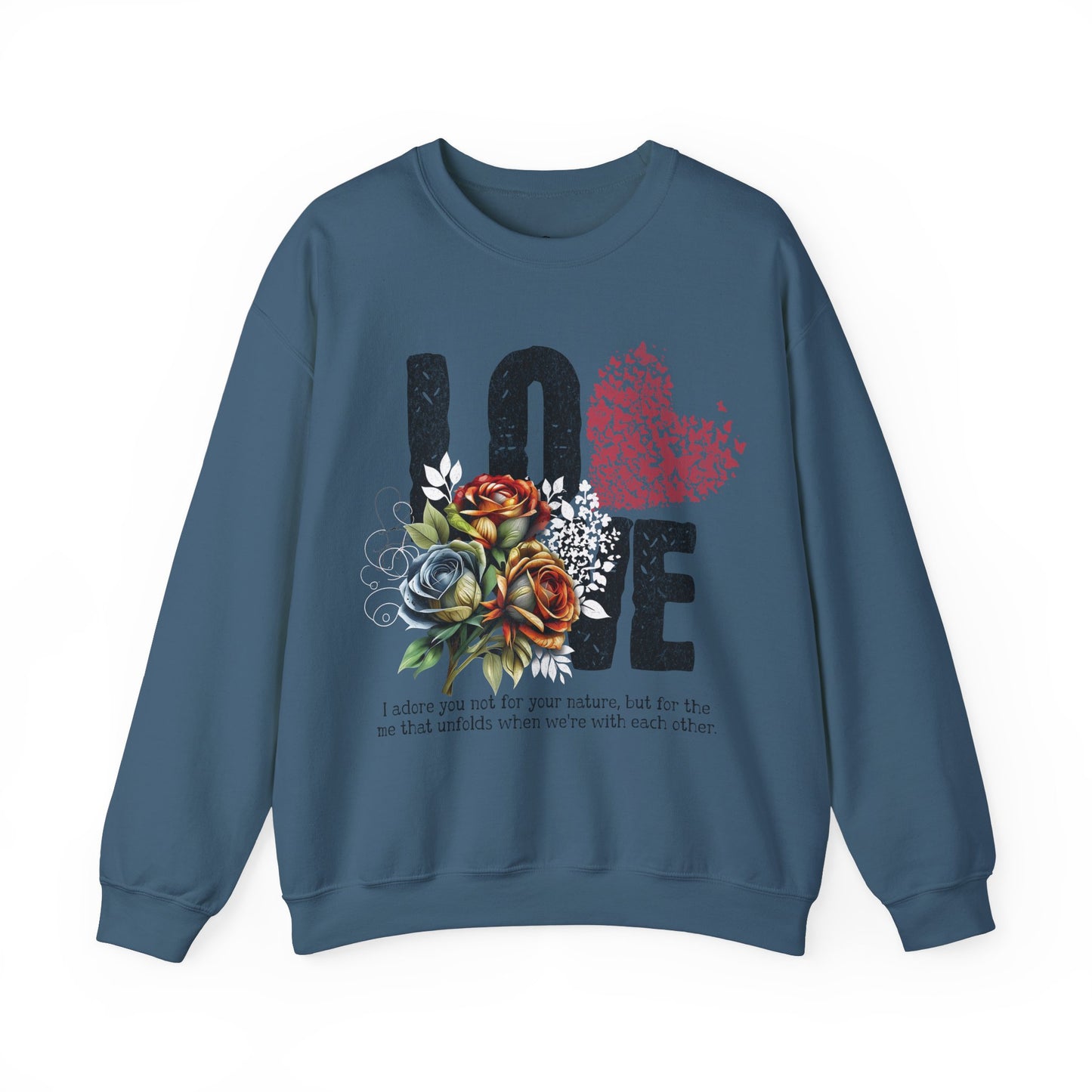LOVE Always Unisex Heavy Blend™ Crewneck Sweatshirt.