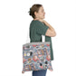 Chic Essentials Shoulder Tote Bag - Colorful Everyday Accessory