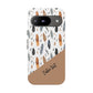 Personalized Whispering Feathers Tough Case — Dark Feather Protective Phone Case for Samsung & Google