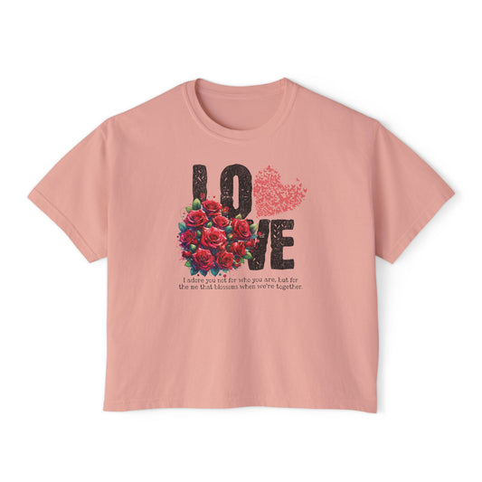 Love Always Women's Comfort Colors Boxy Tee