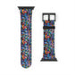Psychedelic Visions Colorful Artful Watch Band - Unique Design for Fashion Lovers.