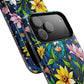 Flower Garden Stained Glass Phone Case, Tough Magnetic Cases, Floral Phone Cover, Durable Phone Accessories, Spring Gift, Birthday Present