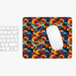Cosmic Swirl Artistic Mouse Pad - Colorful Abstract Design for Home Office
