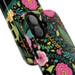 Personalized Floral Fantasy Tough Magnetic iPhone Cases- a Gift for Gardeners, Mother's Day, Birthday Gift, Anniversary Gift, Presents
