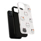 Cute Cat Tough Magnetic Case, iPhone Cover, Cat Lover Gift, Cute Cat Accessories, Pet-Themed iPhone Case