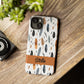 Personalized Whispering Feathers Samsung, Google Pixel and iPhone Case, Custom Name Case.