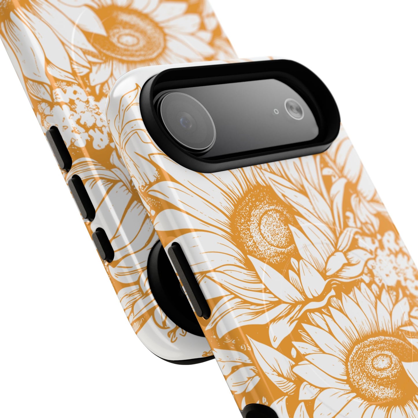 Loved John 3:16, Inspirational Gift, Tough iPhone Magnetic Case Scripture, Sunflower Bible Verse, MagSafe® iPhone® Tough Case, iPhone 14, iPhone 15, iPhone 16, Pro, Pro Max, Plus