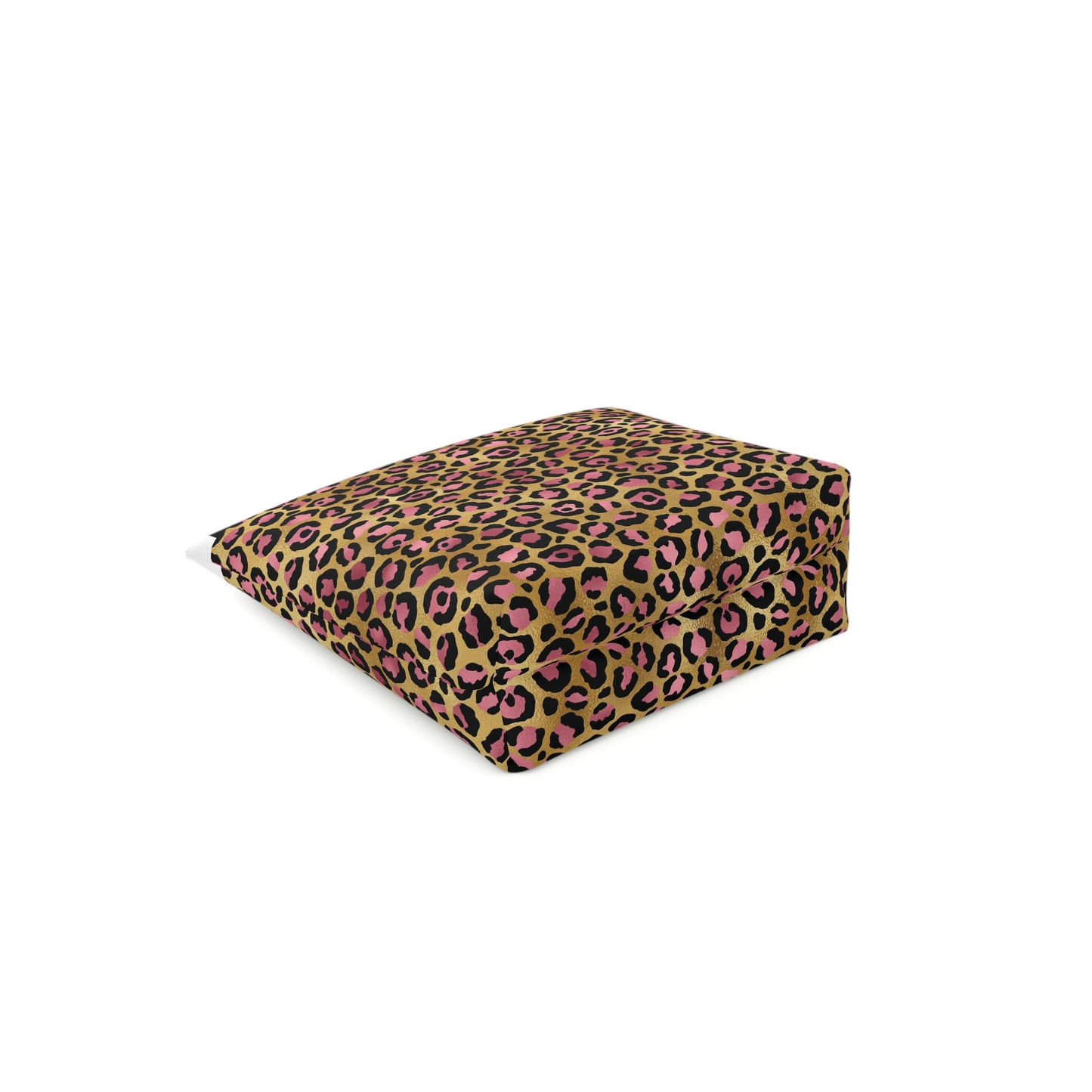 Leopard Luxe Cotton Cosmetic Bag