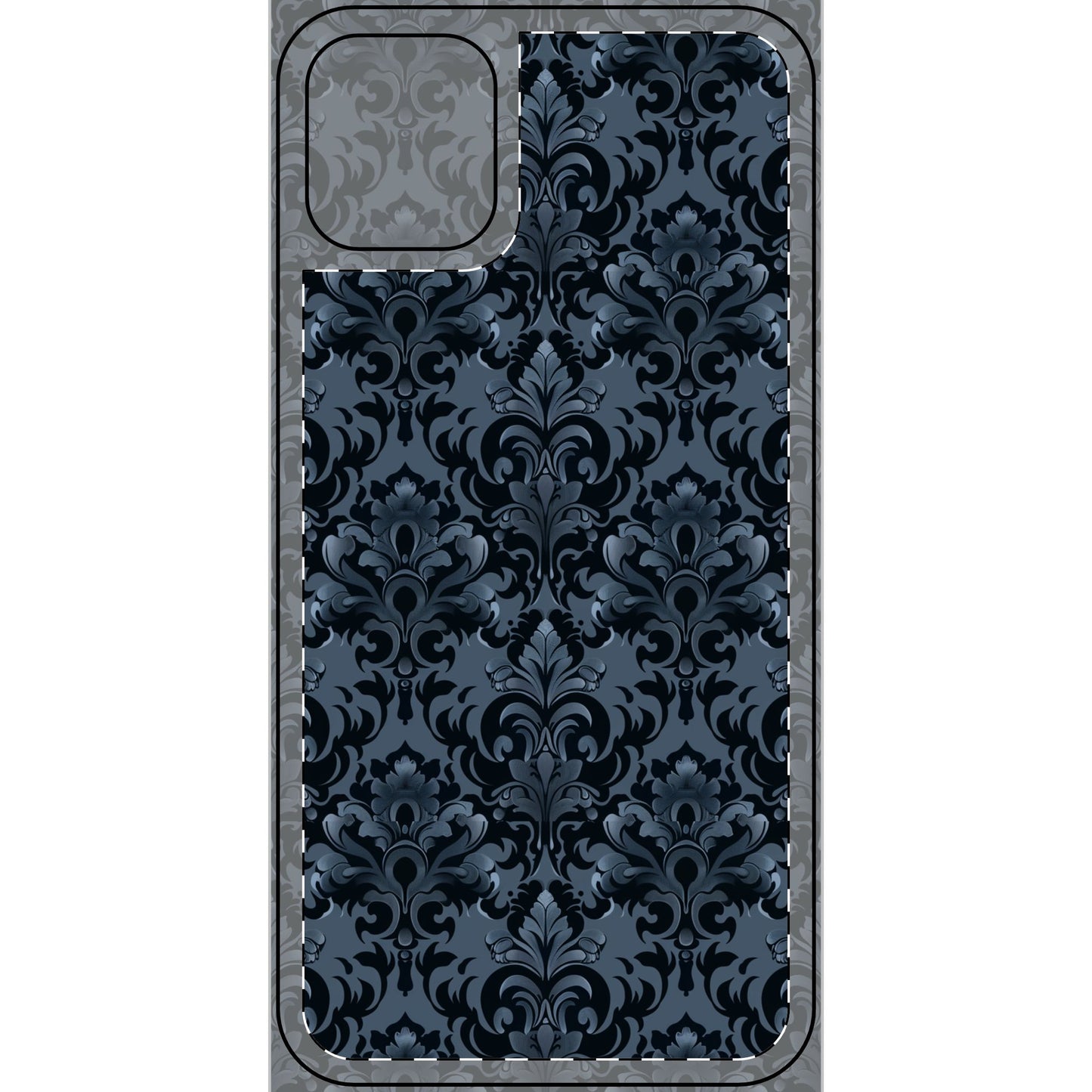 Opulent Dusk iPhone and Samsung Skin - Stylish Scratch Protection - H21 Vegan Paper Leather - Biodegradable and Antibacterial