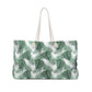 White Tropical Bliss Weekender Bag