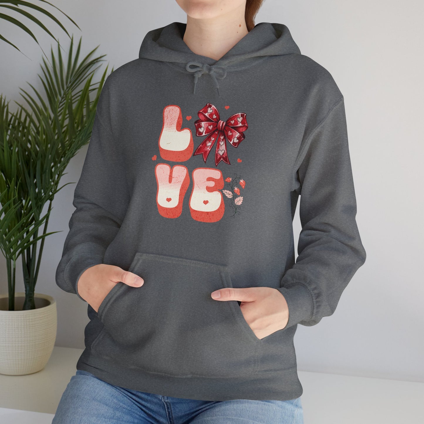 LOVE Coquette Unisex Gildan Hoodie Sweatshirt