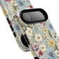 Meadow Whispers Tough iPhone Magnetic Case, Durable iPhone Protection, MagSafe Compatibility Phone Gift for Her, Spring Vibes, Modern Floral Design, Unique Gift Idea