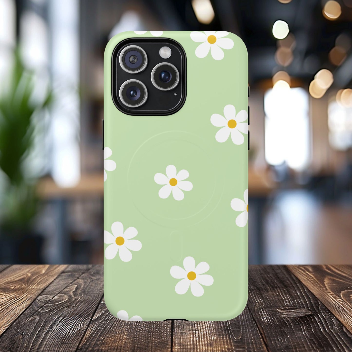 Floral Tough Magnetic Case, Flower iPhone Cover, Cute iPhone Case, Nature Inspired Accessory, Gift for Plant Lovers