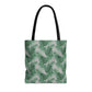 Grey Tropical Bliss Tote Bag