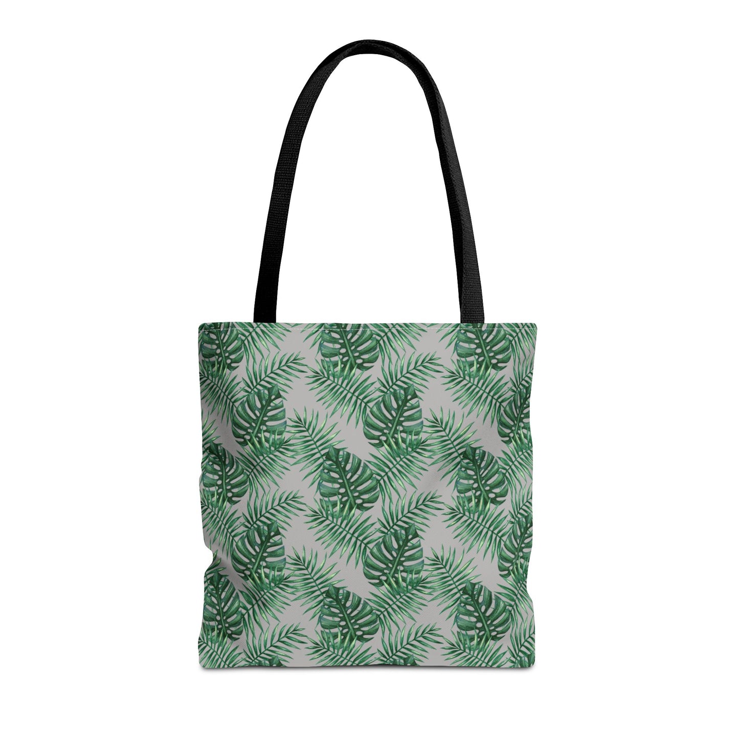 Grey Tropical Bliss Tote Bag