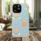 Cute Bear Magnetic iPhone Case, Kid-Friendly iPhone Cover, Stylish Cell Accessory, Gift for Kids, Durable Design for Any Occasion
