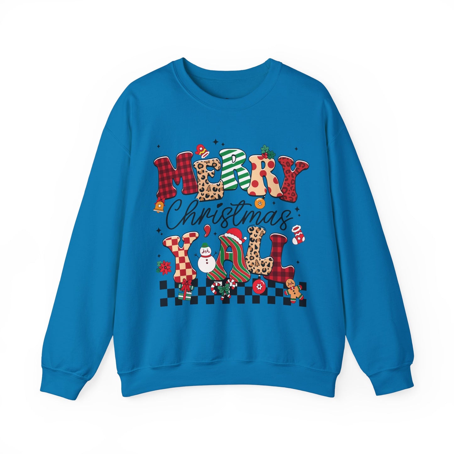 Merry Christmas Unisex Heavy Blend™ Crewneck Sweatshirt