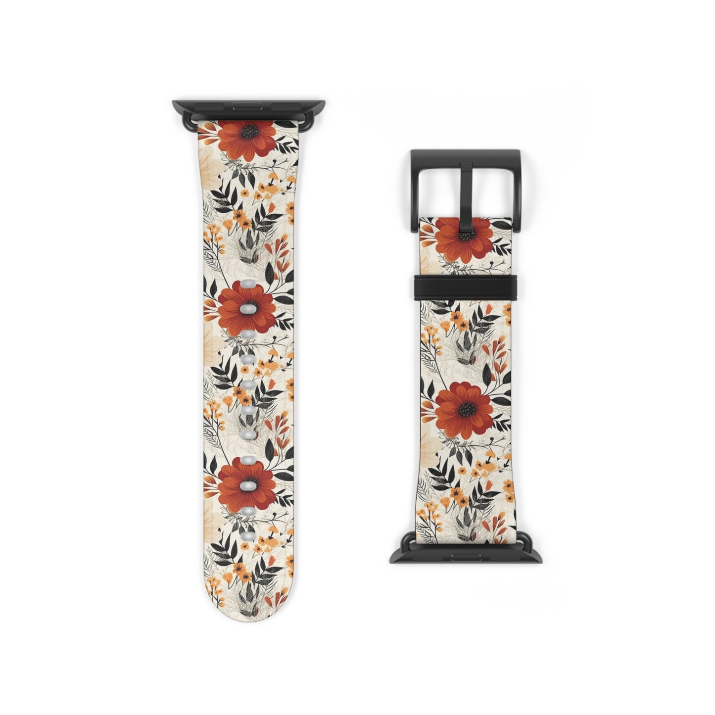 Boho Chic Floral Watch Band - Stylish & Colorful Replacement Strap for Women.