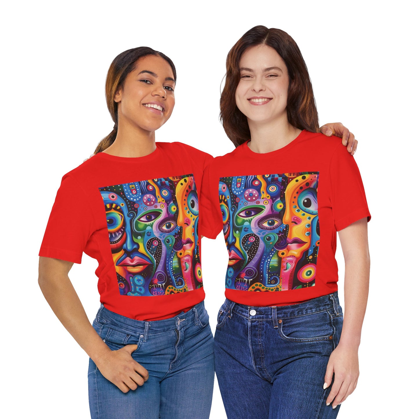 Psychedelic Visions Unisex Jersey Short Sleeve Tee