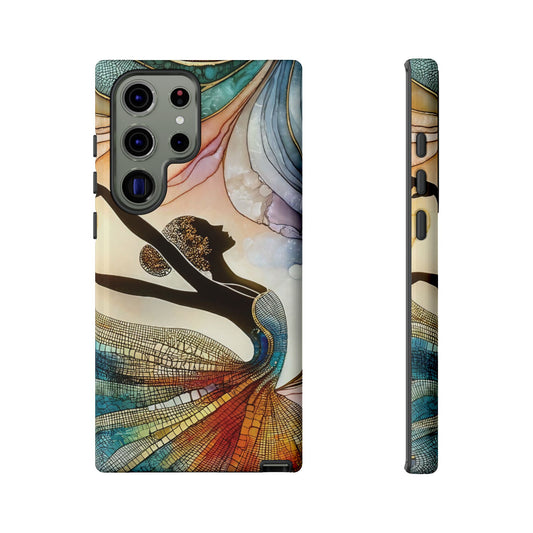 Artistic iPhone, Samsung and Google Phone Case for Tough Protectors, Unique Gift for Her, Colorful Phone Cover, Floral Design Case