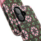 Personalized Twilight Petal Tapestry Floral Tough Magnetic MagSafe® iPhone Case, Durable iPhone Protector, Unique Gift for Her, Stylish Tech Accessories.