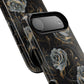 Midnight Bloom Tough iPhone Magnetic Cases,  iPhone 14, iPhone 15, iPhone 16, Pro, Pro Max, Plus MagSafe Case, Protective Tech Accessories, Gift for Her, Floral Design