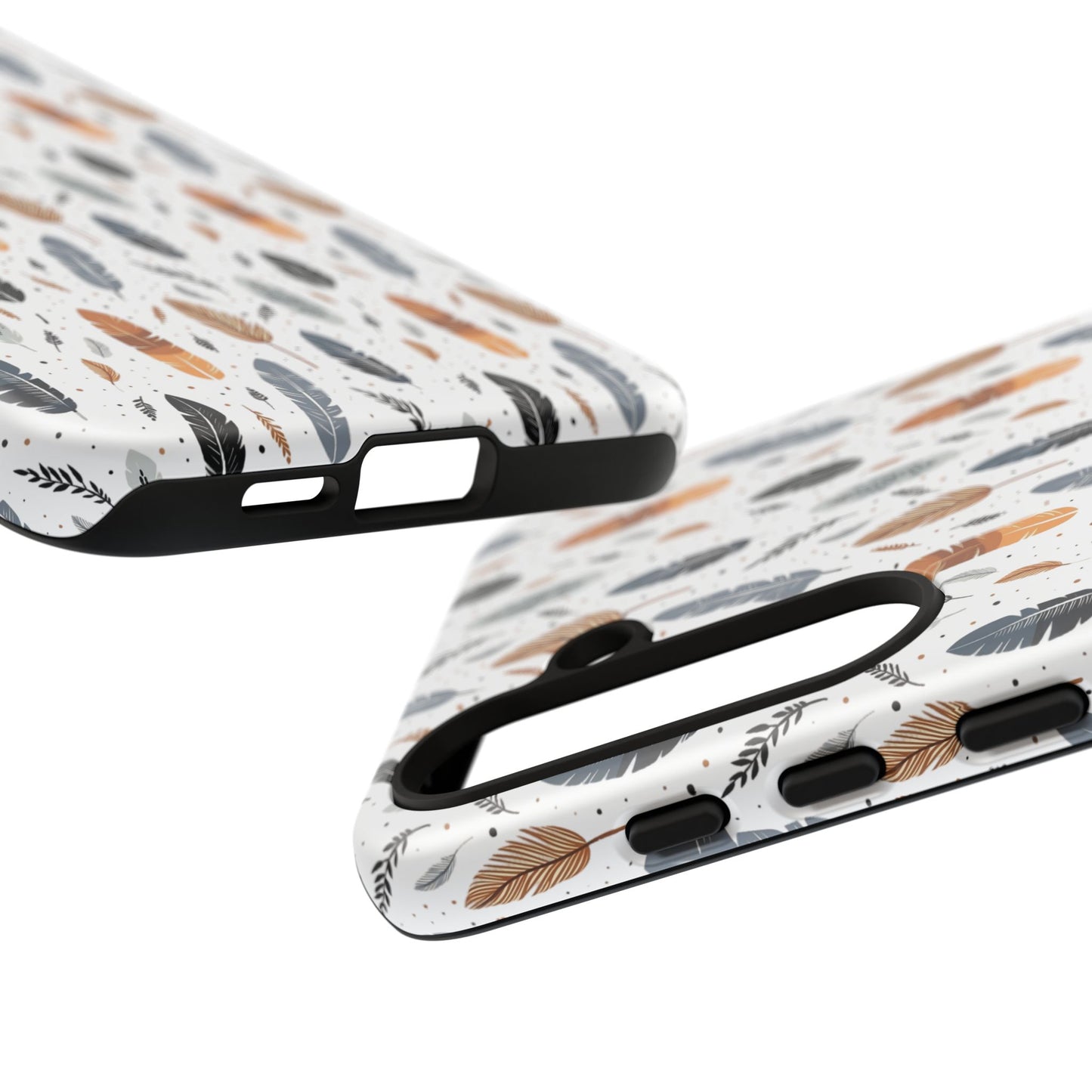 Whispering Feathers iPhone, Samsung and Google Tough Cases