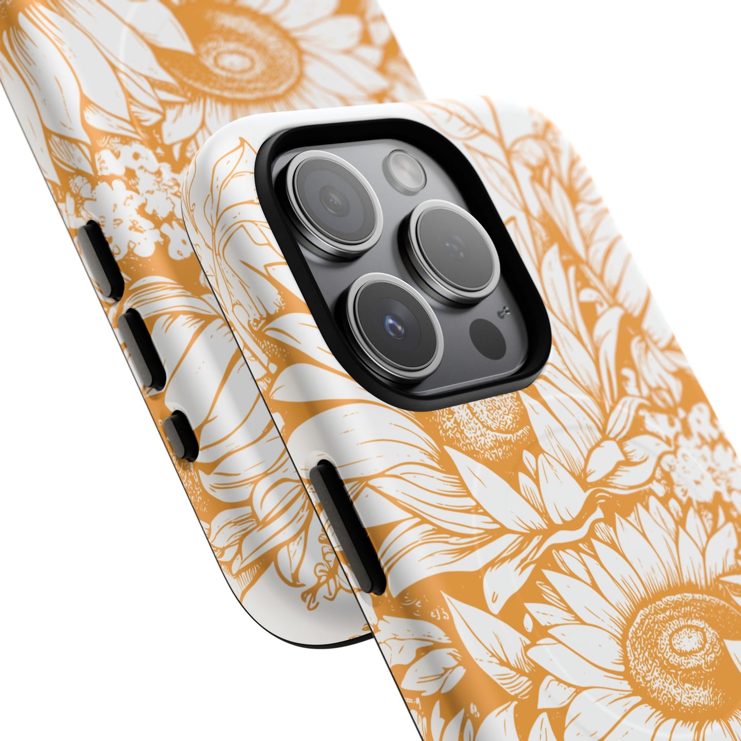 Loved John 3:16, Inspirational Gift, Tough iPhone Magnetic Case Scripture, Sunflower Bible Verse, MagSafe® iPhone® Tough Case, iPhone 14, iPhone 15, iPhone 16, Pro, Pro Max, Plus