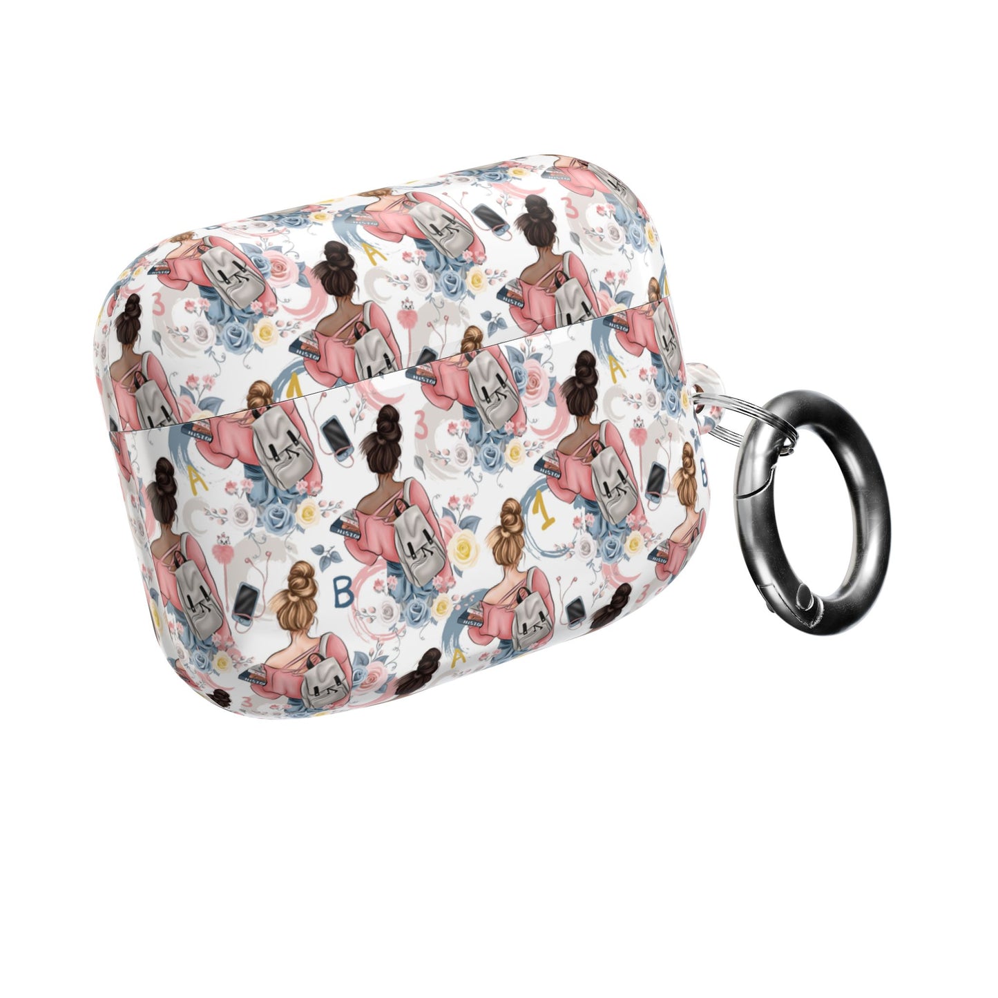 Study Chic AirPod Case Covers with Trendy Illustrations.
