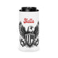 Personalized Patriotic Eagle with Shield Design Can Cooler — (Custom Name)