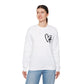 Faith and Floral Cross Unisex Heavy Gildan Blend™ Crewneck Sweatshirt.