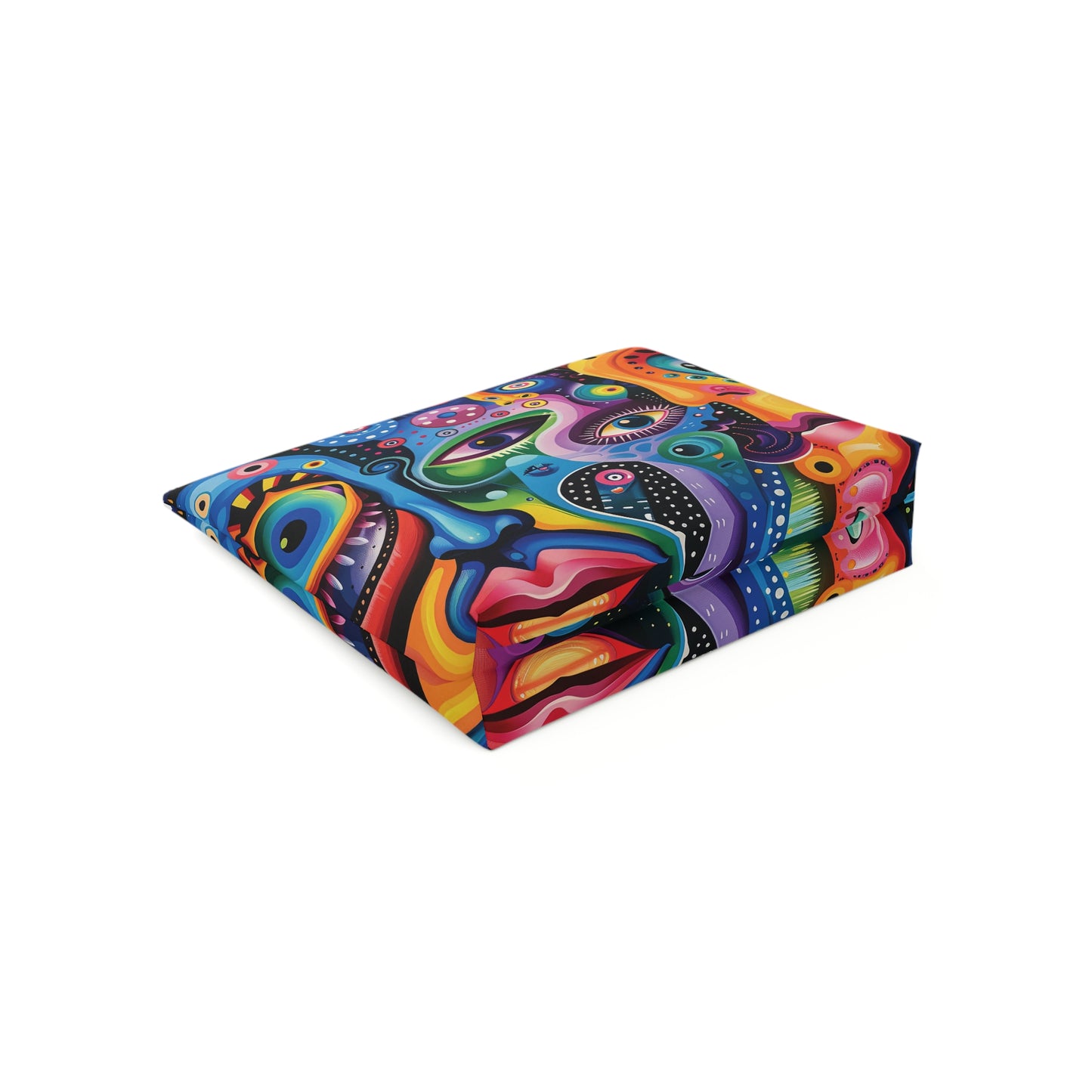 Psychedelic Visions Cotton Cosmetic Bag