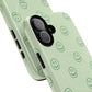 Green Smiley Face Magnetic iPhone Case