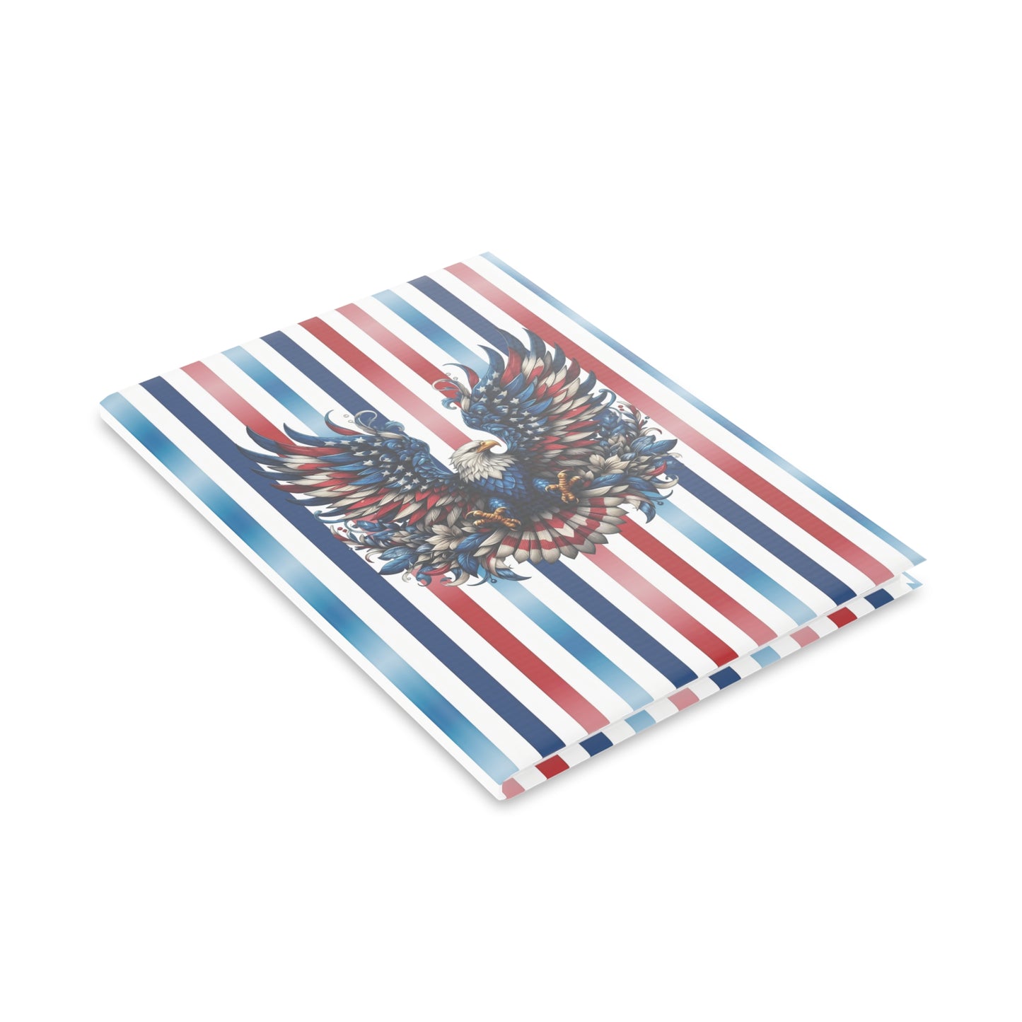 Patriotic Pride Hardcover Notebook with Puffy Covers