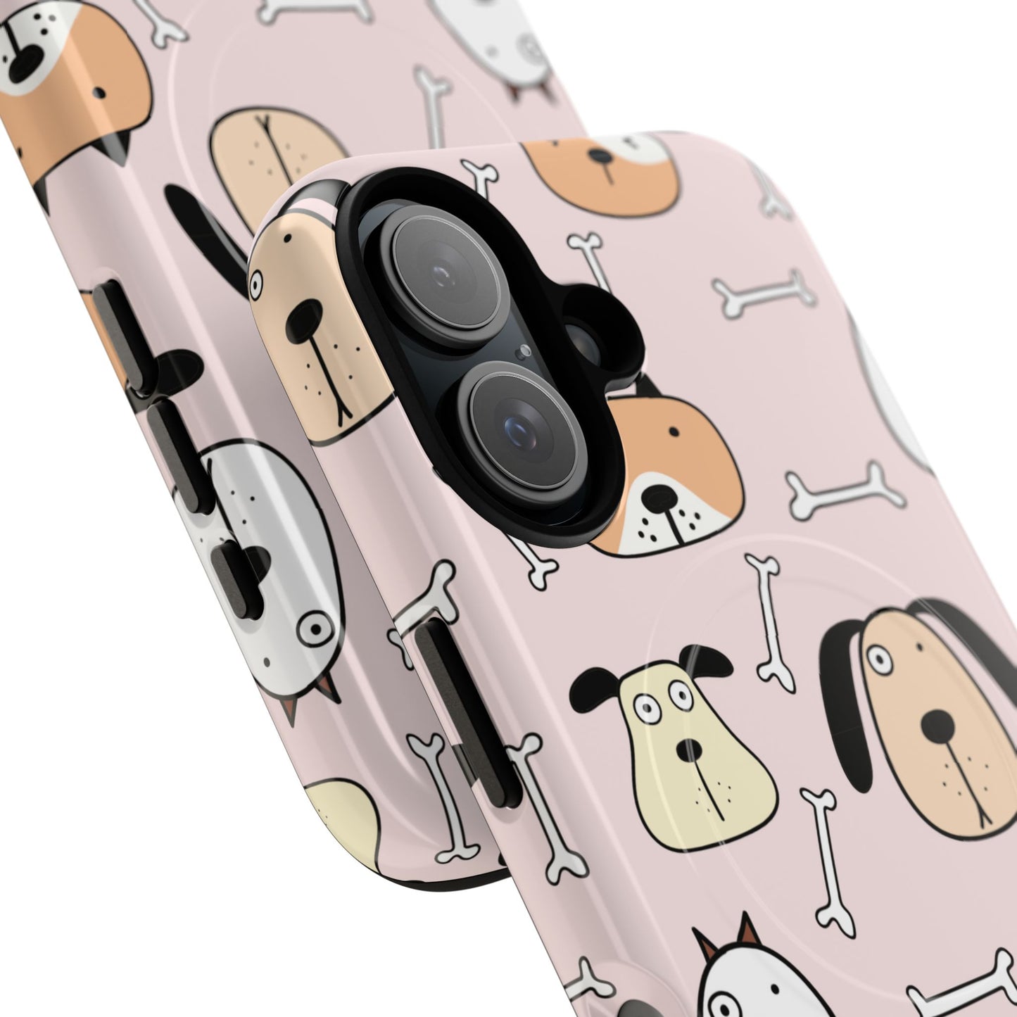 Cute Dog iPhone Case, Tough Magnetic Cases for Pet Lovers, Dog-Themed Accessories, Gift for Dog Owners, Unique iPhone Cover
