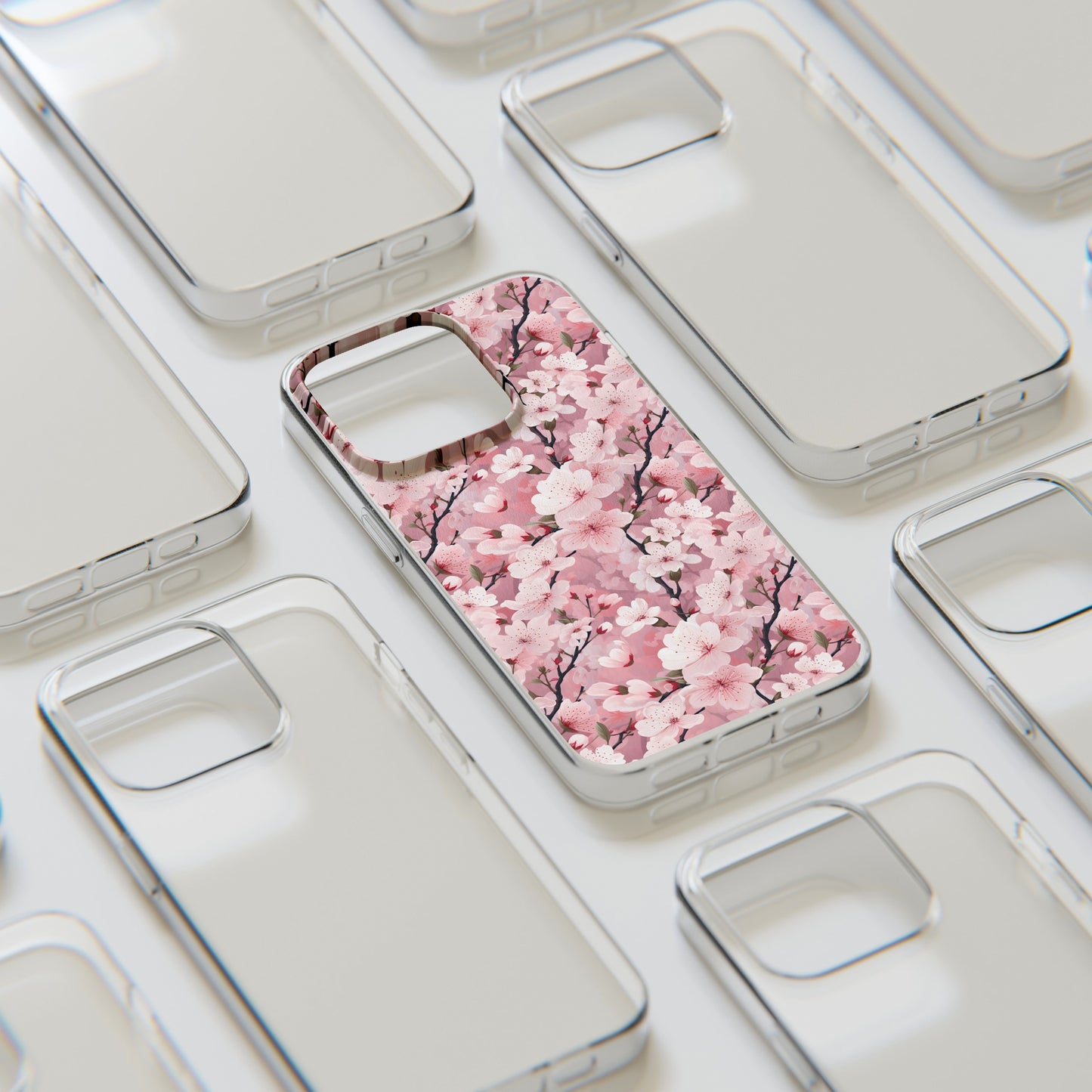 Cherry Blossom Soft iPhone, Google and Samsung Cases