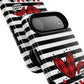 Stylish Tough Magnetic Phone Cases, Trendy Gifts for Her, Holiday Accessories, Floral Design, Cute Phone Protection