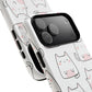 Cute Kawaii Cat Tough Magnetic iPhone Case, Cute Cat Lover Gift, Kawaii iPhone Cover, Tough iPhone Case, Unique Pet Themed Accessory,