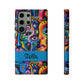 Psychedelic Visions Vibrant Samsung, iPhone and Google Pixel Phone Cases - Colorful Artistic Design